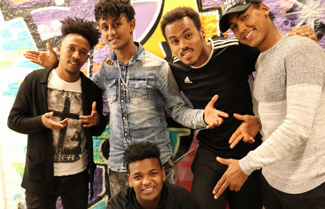 Affa, Saarie, Miky, Saarie en Aman